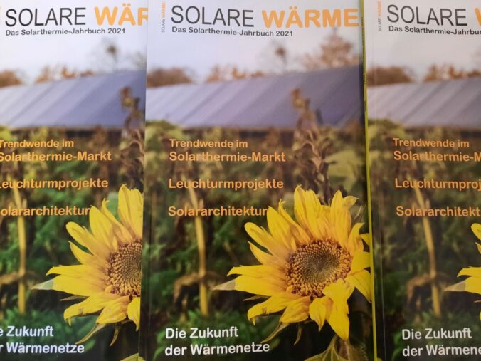 Das Solarthermie-Jahrbuch SOLARE WÄRME ist seit dem 22. März erhältlich.